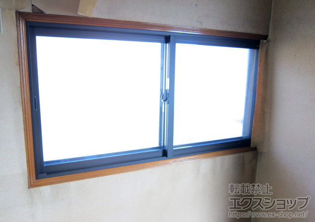 埼玉県新座市のの二重窓（内窓） インプラス ダストバリア仕様 引違い窓 2枚建 施工例