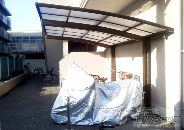 大阪府守口市ののカーポート プレシオスポート 積雪〜20cm対応 施工例