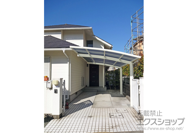 神奈川県横浜市ののカーポート レイナポート 積雪〜20cm対応 施工例