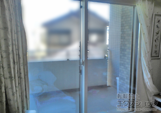 千葉県浦安市のの二重窓（内窓） インプラス ダストバリア仕様 引違い窓 2枚建 施工例