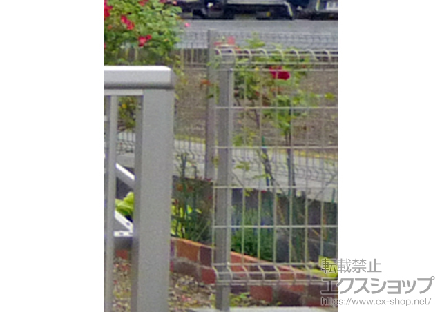 兵庫県高砂市ののフェンス・柵 ハイグリッドフェンス N8型 施工例