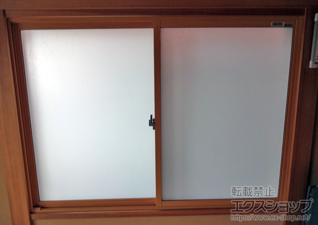 広島県福山市のの二重窓（内窓） インプラス ダストバリア仕様 引違い窓 2枚建 施工例