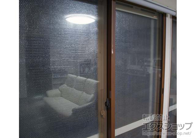 埼玉県坂戸市のの二重窓（内窓） インプラス ダストバリア仕様 引違い窓 2枚建 施工例