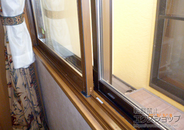 栃木県那須郡那須町のの二重窓（内窓）、カーポート プラマードU 引違い窓 2枚建 施工例