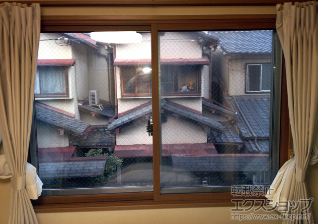 京都府京都市のの二重窓（内窓） インプラス ダストバリア仕様 引違い窓 2枚建 施工例
