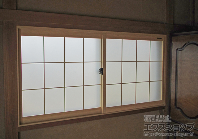 千葉県我孫子市のの二重窓（内窓） プラマードU 引違い窓 2枚建 施工例