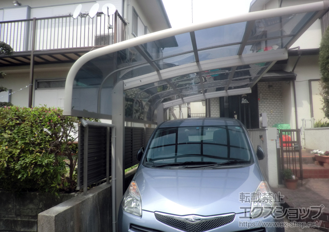 東京都町田市ののカーポート レイナキャップポート 積雪〜20cm対応 施工例