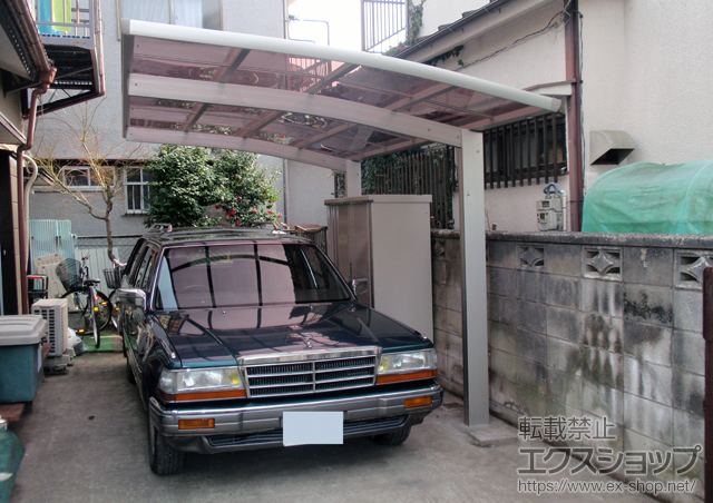 埼玉県春日部市ののカーポート レイナポート 積雪〜20cm対応 施工例