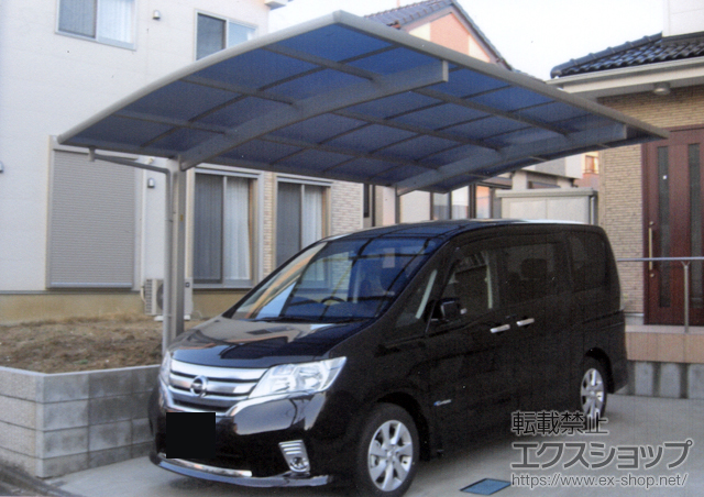 茨城県北相馬郡利根町ののカーポート プレシオスポート 積雪〜20cm対応 施工例