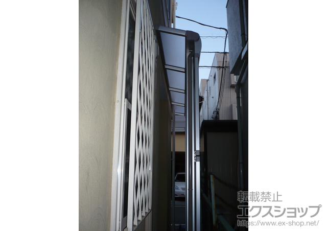 神奈川県相模原市ののテラス屋根 ヴェクターテラス F型 テラスタイプ 単体 積雪〜20cm対応 施工例