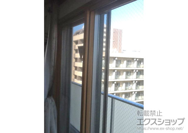 神奈川県川崎市のの二重窓（内窓） インプラス ダストバリア仕様 引違い窓 2枚建 施工例