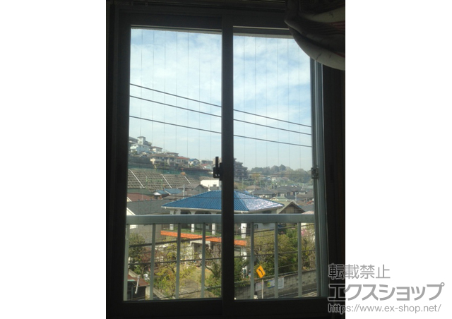 神奈川県横浜市のの二重窓（内窓） インプラス ダストバリア仕様 引違い窓 2枚建 施工例