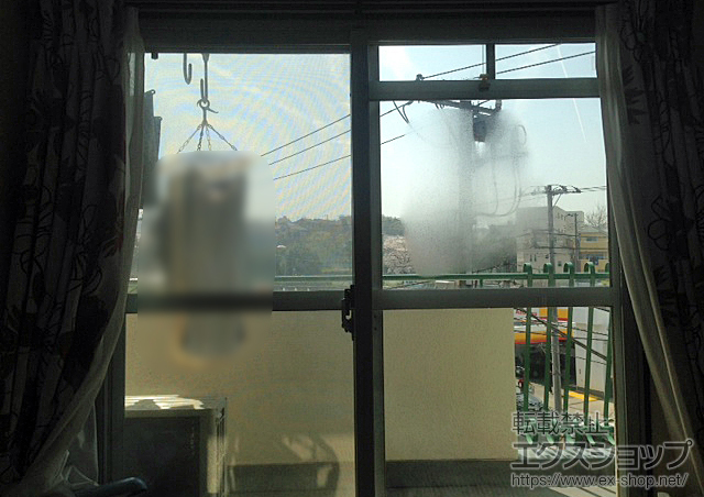 神奈川県横浜市のの二重窓（内窓） インプラス ダストバリア仕様 引違い窓 2枚建 施工例