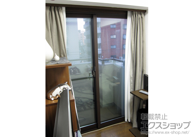 東京都新宿区のの二重窓（内窓） インプラス ダストバリア仕様 引違い窓 2枚建 施工例