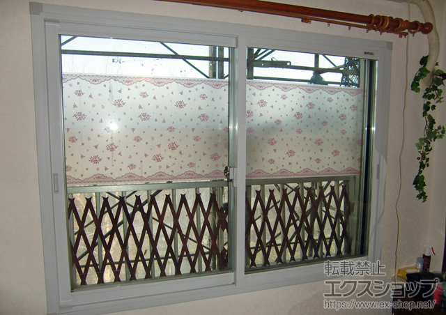 埼玉県入間市のの二重窓（内窓） プラメイクE 引違い窓 2枚建 施工例