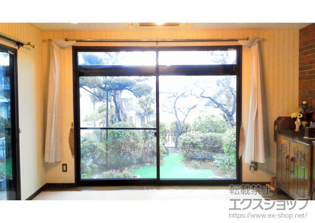 神奈川県横浜市のの二重窓（内窓） インプラス ダストバリア仕様 引違い窓 2枚建 施工例