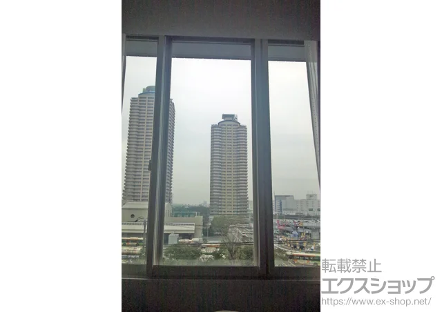 東京都江東区のの内窓（二重窓・二重サッシ） インプラス ダストバリア仕様 引違い窓 変則3枚建(外内内) 施工例