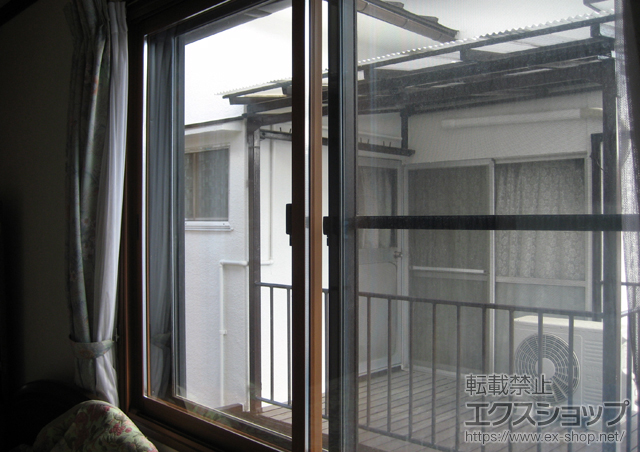 宮城県石巻市のの二重窓（内窓） インプラス ダストバリア仕様 引違い窓 2枚建 施工例