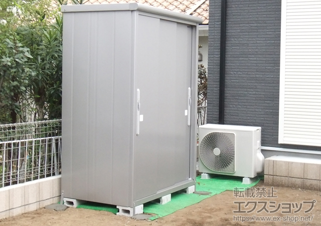 埼玉県狭山市のの物置・屋外倉庫 エスモ 一般型(ESD-1309AGL SS) 施工例