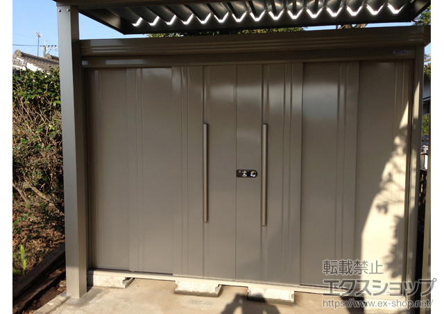 鹿児島県姶良市のの物置・屋外倉庫 Mr.ストックマンダンディ 一般型(ND-2912) 施工例