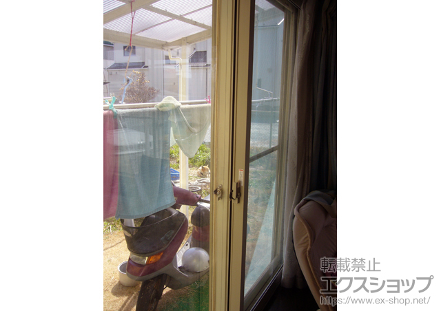 静岡県浜松市のの二重窓（内窓） インプラス ダストバリア仕様 引違い窓 2枚建 施工例