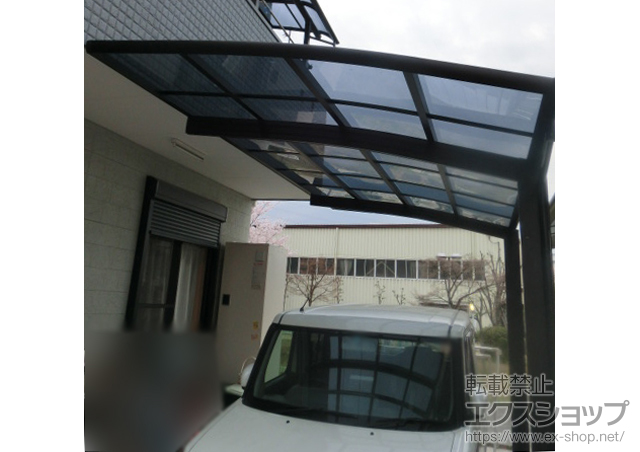 大阪府大東市ののカーポート レイナポート 積雪〜20cm対応 施工例