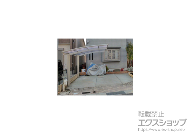 大阪府泉南市ののカーポート レイナポート 積雪〜20cm対応 施工例