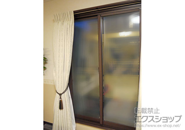 埼玉県越谷市のの二重窓（内窓） インプラス ダストバリア仕様 引違い窓 2枚建 施工例