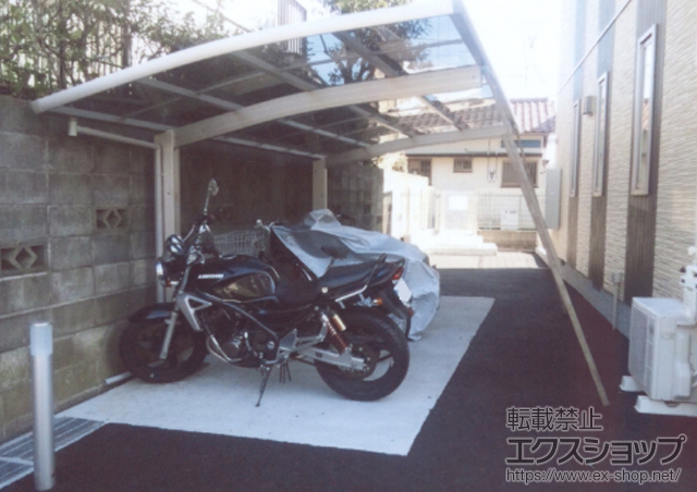 神奈川県横浜市ののカーポート レイナポート 積雪〜20cm対応 施工例