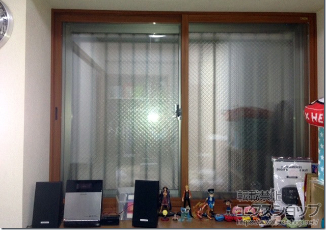 宮城県仙台市のの二重窓（内窓） インプラス ダストバリア仕様 引違い窓 2枚建 施工例