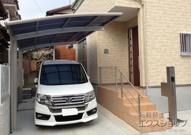 福岡県福岡市ののカーポート レイナポート 積雪〜20cm対応 施工例