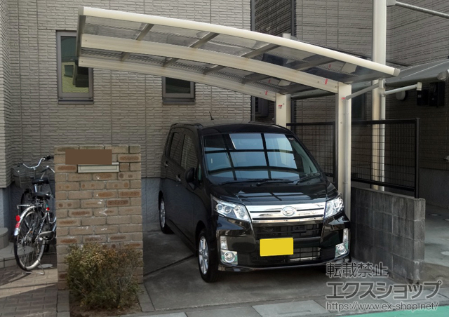 埼玉県比企郡滑川町ののカーポート レイナポート 積雪〜20cm対応 施工例