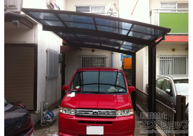 大阪府大阪市ののカーポート プレシオスポート 積雪〜20cm対応 施工例