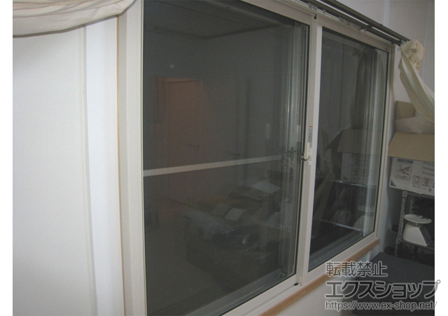 愛知県知多市のの二重窓（内窓） インプラス ダストバリア仕様 引違い窓 2枚建 施工例
