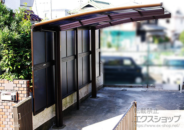 大阪府堺市ののカーポート レイナポートグラン　積雪〜20cm対応 施工例