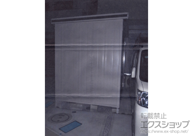 東京都府中市のの物置・屋外倉庫 エルモシャッター 一般型(LOC-2918HF) 施工例