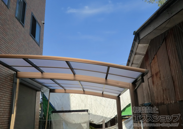 埼玉県川口市ののカーポート プレシオスポート 積雪〜20cm対応 施工例