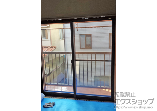 滋賀県大津市のの二重窓（内窓） インプラス ダストバリア 引違い窓 2枚建 施工例