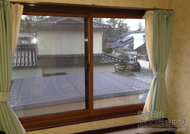 石川県かほく市のの二重窓（内窓） インプラスダストバリア　引違い窓　2枚建て 施工例