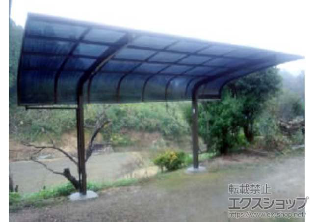 愛知県豊田市のLIXIL リクシル（トステム）のカーポート テールポートシグマIII 積雪〜20cm対応 施工例