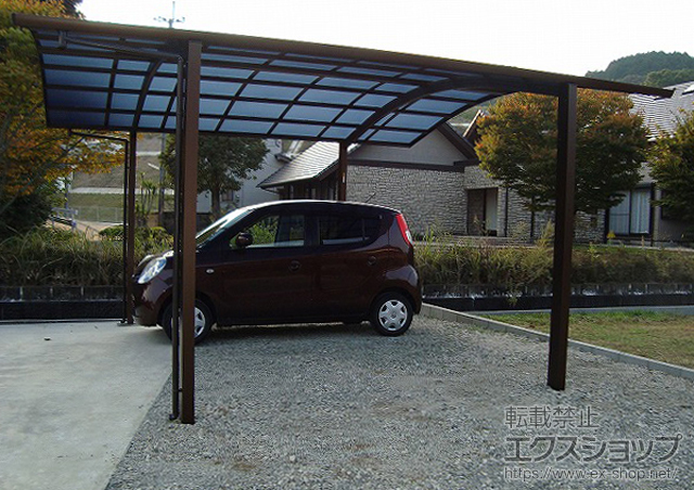 佐賀県伊万里市ののカーポート レイナツインポートグラン　積雪〜20cm対応 施工例