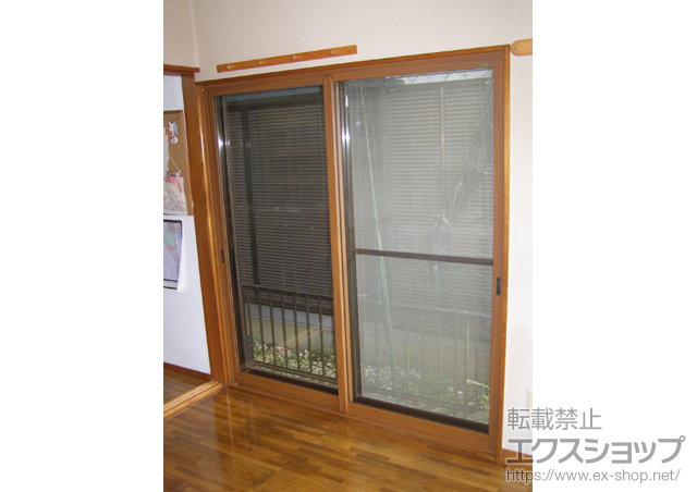 千葉県東金市のの二重窓（内窓） インプラス ダストバリア 引違い窓 2枚建 施工例