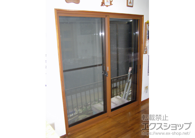 千葉県東金市のの二重窓（内窓） インプラス ダストバリア 引違い窓 2枚建 施工例