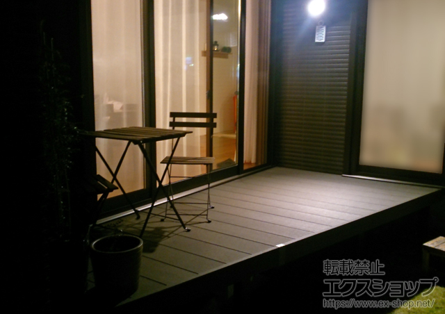 滋賀県守山市ののウッドデッキ リウッドデッキ 200 施工例