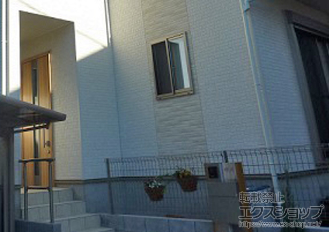 埼玉県さいたま市ののフェンス・柵 ハイグリットフェンスUF8型　フリーポールタイプ 施工例