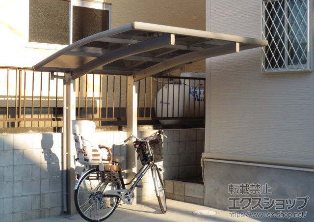 東京都立川市ののサイクルポート・駐輪場 プレシオスポート ミニ 積雪〜20ｃｍ 施工例