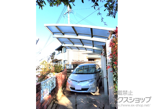 長野県小諸市ののカーポート レイナポートグランZ　積雪〜20cm対応 施工例