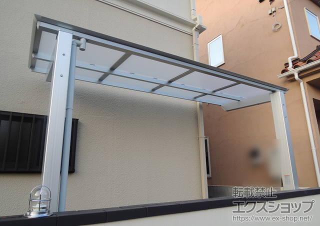 東京都世田谷区ののテラス屋根 アーキフィット ミニ 独立テラスタイプ 積雪〜20cm対応 施工例