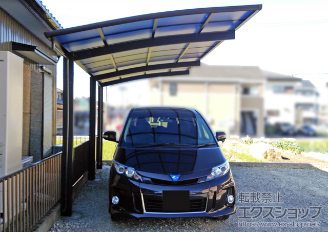愛知県刈谷市ののカーポート レイナポートグラン 延長　積雪〜20cm対応 施工例