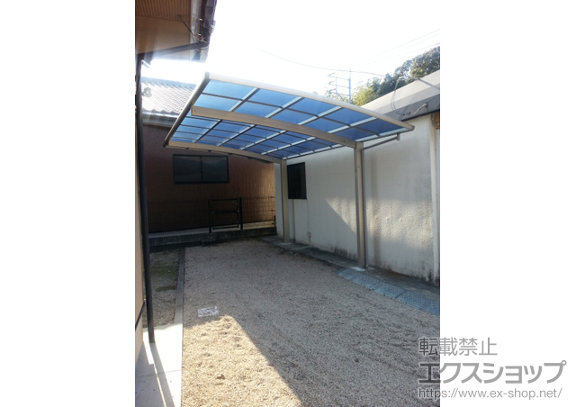 佐賀県佐賀市ののカーポート レイナポートグラン　積雪〜20cm対応 施工例